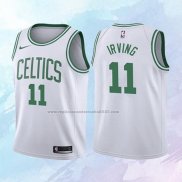 NO 11 Kyrie Irving Camiseta Nino Boston Celtics Blanco 2017-18