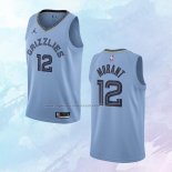 NO 12 Ja Morant Camiseta Memphis Grizzlies Statement Azul 2020