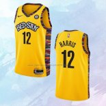 NO 12 Joe Harris Camiseta Brooklyn Nets Ciudad Amarillo 2020-21