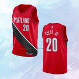 NO 20 Harry Giles III Camiseta Portland Trail Blazers Statement Rojo
