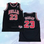 NO 23 Michael Jordan Camiseta Chicago Bulls Retro Negro2