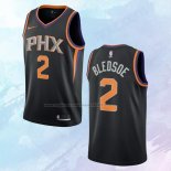 NO 2 Eric Bledsoe Camiseta Phoenix Suns Statement Negro