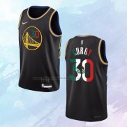 NO 30 Stephen Curry Camiseta Golden State Warriors Slam Dunk Special Mexico Edition Negro 2022