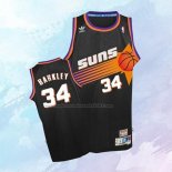 NO 34 Charles Barkley Camiseta Phoenix Suns Retro Negro