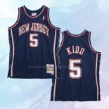 NO 5 Jason Kidd Camiseta Brooklyn Nets Retro Azul