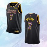NO 7 Carmelo Anthony Camiseta Los Angeles Lakers Earned Negro
