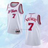 Camiseta Houston Rockets Cam Whitmore NO 7 Ciudad 2023-24 Blanco