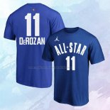 Camiseta Manga Corta All Star 2023 Demar Derozan Azul