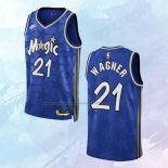 Camiseta Orlando Magic Moritz Wagner NO 21 Classic 2023-24 Azul