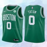 NO 0 Jayson Tatum Camiseta Nino Boston Celtics Verde 2017-18