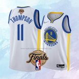 NO 11 Klay Thompson Camiseta Golden State Warriors Association 2022 NBA Finals Blanco