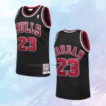 NO 23 Michael Jordan Camiseta Chicago Bulls Retro Negro