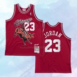NO 23 Michael Jordan Camiseta Juic Wrld X BR Chicago Bulls Rojo