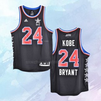 NO 24 Kobe Bryant Camiseta All Star 2015 Negro