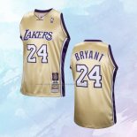 NO 24 Kobe Bryant Camiseta Los Angeles Lakers Hardwood Classics Hall Of Fame Oro 2020