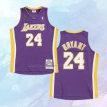 NO 24 Kobe Bryant Camiseta Mitchell & Ness Los Angeles Lakers Violeta