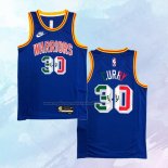 NO 30 Stephen Curry Camiseta Golden State Warriors Classic Royal Special Mexico Edition Azul