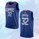 NO 32 Blake Griffin Camiseta Los Angeles Clippers Icon Azul