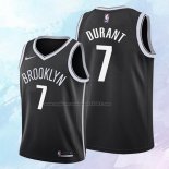 NO 7 Kevin Durant Camiseta Nino Brooklyn Nets Icon Negro 2019