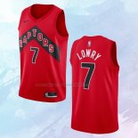 NO 7 Kyle Lowry Camiseta Toronto Raptors Icon Rojo 2020-21