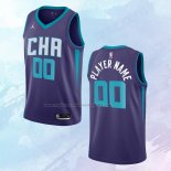 Camiseta Charlotte Hornets Personalizada Statement Violeta 2019-20