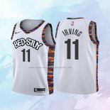 NO 11 Kyrie Irving Camiseta Nino Brooklyn Nets Ciudad Blanco 2019-20