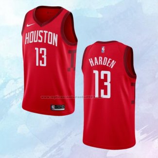 NO 13 James Harden Camiseta Houston Rockets Earned Rojo