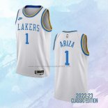 NO 1 Trevor Ariza Camiseta Los Angeles Lakers Classic Blanco 2022-23