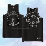 NO 22 Malaki Branham Camiseta San Antonio Spurs Classic Autentico Negro 2022-23