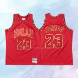 NO 23 Michael Jordan Camiseta Chicago Bulls Retro Chinese New Year Rojo 2020