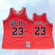 NO 23 Michael Jordan Camiseta Chicago Bulls Retro Rojo2