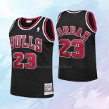 NO 23 Michael Jordan Camiseta Nino Chicago Bulls Retro Negro