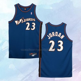 NO 23 Michael Jordan Camiseta Washington Wizards Retro Azul
