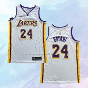 NO 24 Kobe Bryant Camiseta Los Angeles Lakers Association Blanco 2018