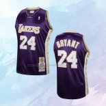 NO 24 Kobe Bryant Camiseta Los Angeles Lakers Hardwood Classics Hall Of Fame Violeta 2020