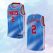 NO 2 Blake Griffin Camiseta Brooklyn Nets Classic Azul 2020-21