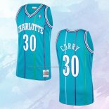 NO 30 Dell Curry Camiseta Mitchell & Ness Charlotte Hornets Verde