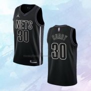 NO 30 Seth Curry Camiseta Brooklyn Nets Statement Negro 2022-23