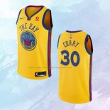 NO 30 Stephen Curry Camiseta Golden State Warriors Ciudad Amarillo