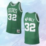 NO 32 Kevin McHale Camiseta Mitchell & Ness Boston Celtics Verde 1985-86
