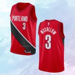 NO 3 C.j. McCollum Camiseta Portland Trail Blazers Statement Rojo 2020-21