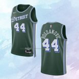 NO 44 Bojan Bogdanovic Camiseta Detroit Pistons Ciudad Verde 2022-23