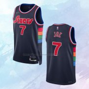 NO 7 Isaiah Joe Camiseta Philadelphia 76ers Ciudad Azul 2021-22