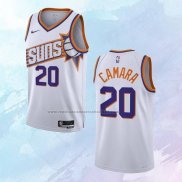 Camiseta Phoenix Suns Toumani Camara NO 20 Association 2023-24 Blanco