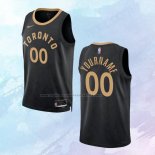 Camiseta Toronto Raptors Personalizada Ciudad 2022-23 Negro
