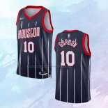 NO 10 Eric Gordon Camiseta Houston Rockets Ciudad Negro 2022-23