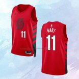 NO 11 Josh Hart Camiseta Portland Trail Blazers Statement Rojo 2022-23
