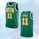 NO 11 Kyrie Irving Camiseta Boston Celtics Earned Verde 2018-19