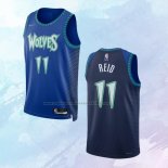 NO 11 Naz Reid Camiseta Minnesota Timberwolves Ciudad Azul 2021-22