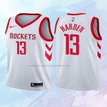 NO 13 James Harden Camiseta Nino Houston Rockets Association Blanco 2017-18